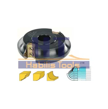 Příslušenství k frézce Zaoblovací fréza 1/4 kruhové konkáv-konvex R20