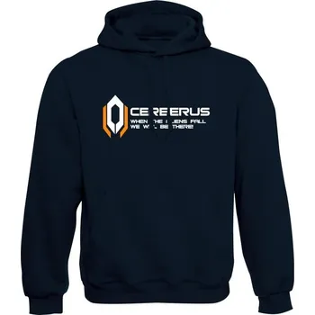 Pánská mikina Mikina s kapucí CERBERUS - námořní modrá