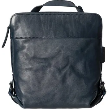 Kabelka aunts & uncles Kožený kabelkový batoh 2v1 Grandma´s Luxury Club Mrs. Crumble Cookie 40367-97 modrý