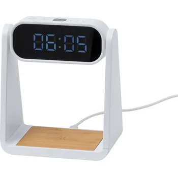 Budík Budík s bezdrátovou nabíječkou Darret