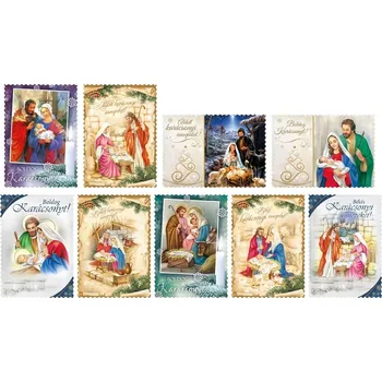 MFP hU Pohlednice vánoční LUX náboženské 006 (2d) 1240835