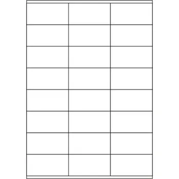 Speciální papír Etikety PRINT 70x36 mm bílé fotomatné (100xA4)