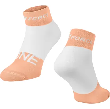 ponožky FORCE ONE, oranžovo-bílé Velikost: L-XL/42-47 + Výměna dárku do konce ledna 2026