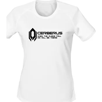 Dámské tričko Dámské funkční tričko CERBERUS - bílá