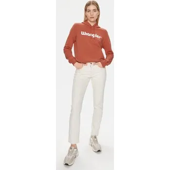 Dámská mikina Wrangler Mikina 112350336 Oranžová Regular Fit XS