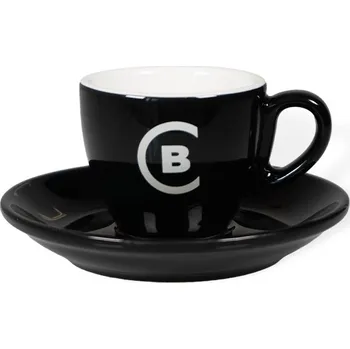 BUNA CAFÉ šálek s podšálkem, 65ml, černá