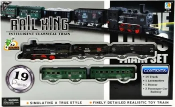 Teddies Rail King Intelligent Classical Train 19 ks