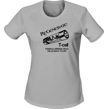 Dámské tričko Dámské funkční tričko T-virus Umbrella REGENERATE - světle šedá