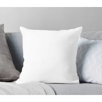 Povlak na dekorativní polštářek Povlak na polštář 40x40 Bíly (Z)