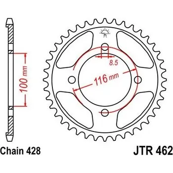 Motodíl Jt sprockets JTR 462-49 Kawasaki