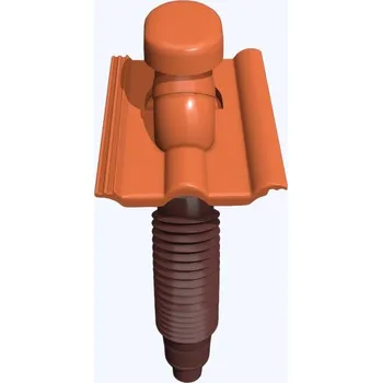 KMB BETA Taška plastová odvětrávací Beta o 125 mm cihlová