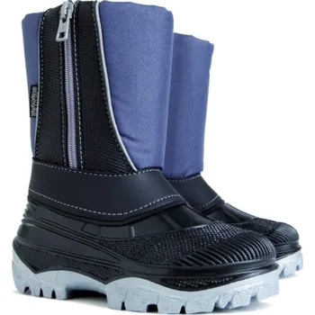 Dívčí obuv Demar CRISTAL C (šedo-zelenkavé) - Dětské sněhule 30 - 31