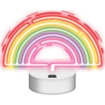 CPA Dekorativní LED neon na stojanu Duha barevná (RTV100278)