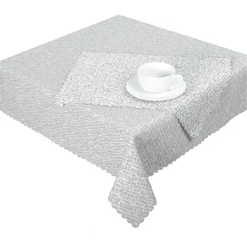 Stolování Ubrus žakárový, Decora Mar, šedý