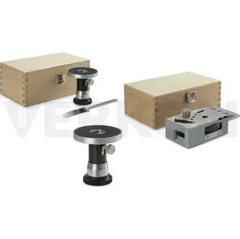 Mikrotom ruční pro přípravu mikroskopických preparátů, Typ: Válcový, Popis: S kulatým stolkem s rovným povrchem z černého skla, Ø 70 mm, nastavení tloušťky řezu po 0,01 mm