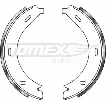 Brzdová čelist Sada brzdových čelistí TOMEX Brakes 21-19