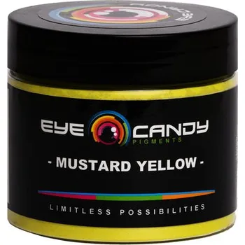 barva a nátěr na dřevo Mustard Yellow - Eye Candy Pigments Hmotnost: 50 g