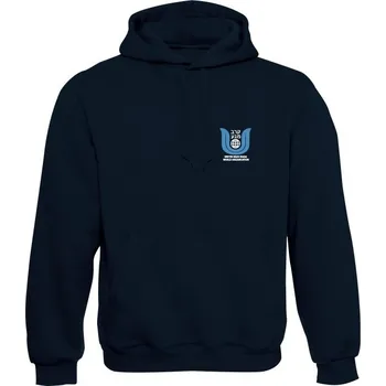 Pánská mikina Mikina s kapucí United Krav Maga SIMPLE - námořní modrá