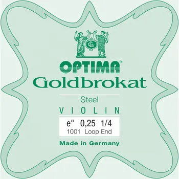 Struna pro kytaru a smyčcový nástroj Optima Struny pro housle GoldbrokatE 0,24 S x-ligh 30933