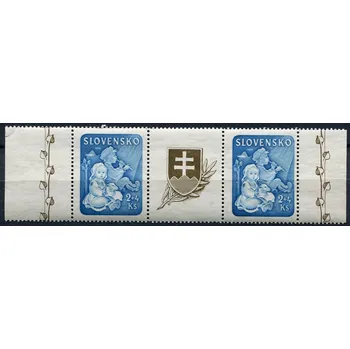 Poštovní známka Slovensko (1943) Pof. 119 **, 3-pá K - Slovenský štát - Dětem