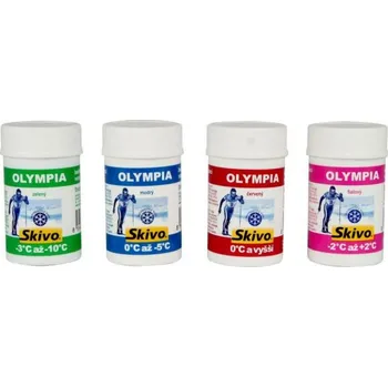 Lyžařský vosk Skivo Vosk Skivo Olympia, Barva RED 937153