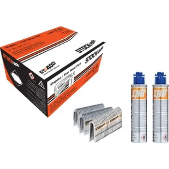 Hřebík Spona ocelová na ohradníky ST400i 50x4mm HDG D + 2x plyn (1.000ks)