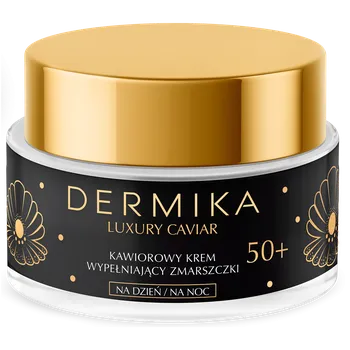 Pleťový krém Dermika Lux Caviar pleťový krém pro vyplnění vrásek na den i noc 50+, 50 ml