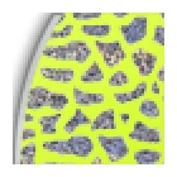 Umělá nástraha Třpytka rotační Ular silver-fluogreen-glitter vel. 1-3,5gr