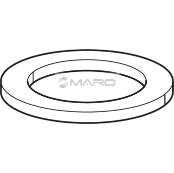 Ventil Alcadrain Těsnění 80 x 60 x 6 mm