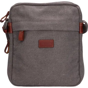 Pánská aktovka Pánská taška přes rameno Fagola Mateo - šedá