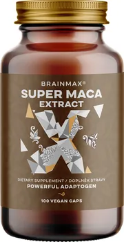 Přírodní produkt BrainMax Super Maca extrakt 100 cps.