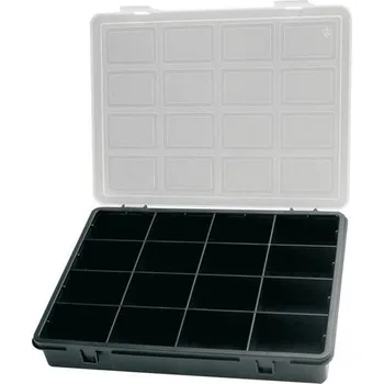 Skříňka na nářadí Krabička na součástky 242x188x37mm 16 sekcí, ArtPlast 3300