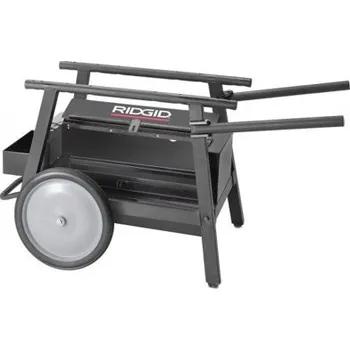 Závitořezný nástroj RIDGID Stojan pojízdný model 200A s plechovým kufrem pro závitořez 300 Compact, 1233, 535 a 1224