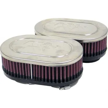 Filtr pro motocykl K&N 2"DUAL,4 X 6-1/4"OD,2"H (2 PER BOX)