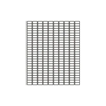 Speciální papír etikety 17,8x10 mm, 27000 ks