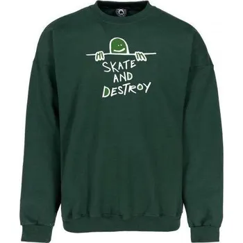Pánská mikina mikina Crewneck Thrasher Gonz SAD Forest Green zelená S
