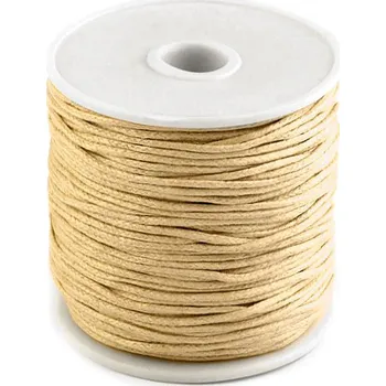Příze Šňůra bavlněná Ø1 mm voskovaná