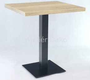 stůl PRATO 16 QLTD 67x67cm Dub Halifax přírodní
