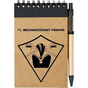 Sešit Poznámkový blok 71. mechanizovaný prapor