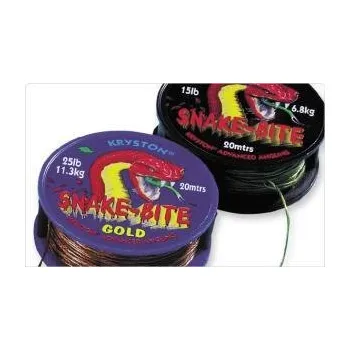 Kryston Návazcová šňůrka Snake Bite 15LB Green