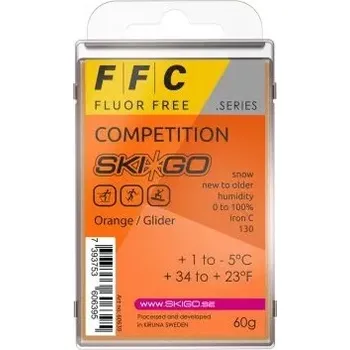 Lyžařský vosk SKIGO FFC GLIDER Orange 60 g