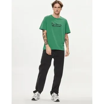 Pánské tričko Pepe Jeans T-Shirt Claude PM509390 Zelená Regular Fit M