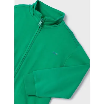 Chlapecká mikina Chlapecká mikina Mayoral 3489 zelená, modrá Velikost: 110, barva: zelená