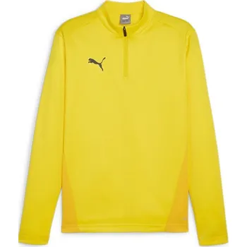 Pánské tričko Triko s dlouhým rukávem Puma teamGOAL Training 1/4 Zip Top 658629-07 Velikost 3XL