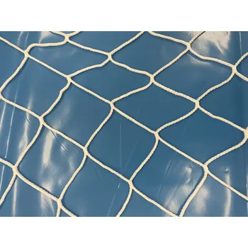 Pro koně síť na seno 1x1 m, oko 10 cm, BEZUZLOVÝ POLYPROPYLEN