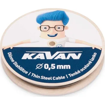 Modelářství Ocelové lanko pro upoutané modely 0,5mm, 50 m