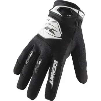 Cyklistické rukavice dětské rukavice Kenny Racing Track Black 2020