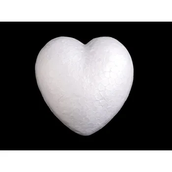 Galanterie Srdce Ø8 cm polystyren