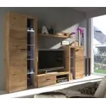 FALCO Obývací stěna Rumba dub lefkas