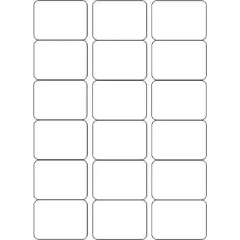 Samolepící etiketa Etikety PRINT 68x47 mm bílé (100xA4)